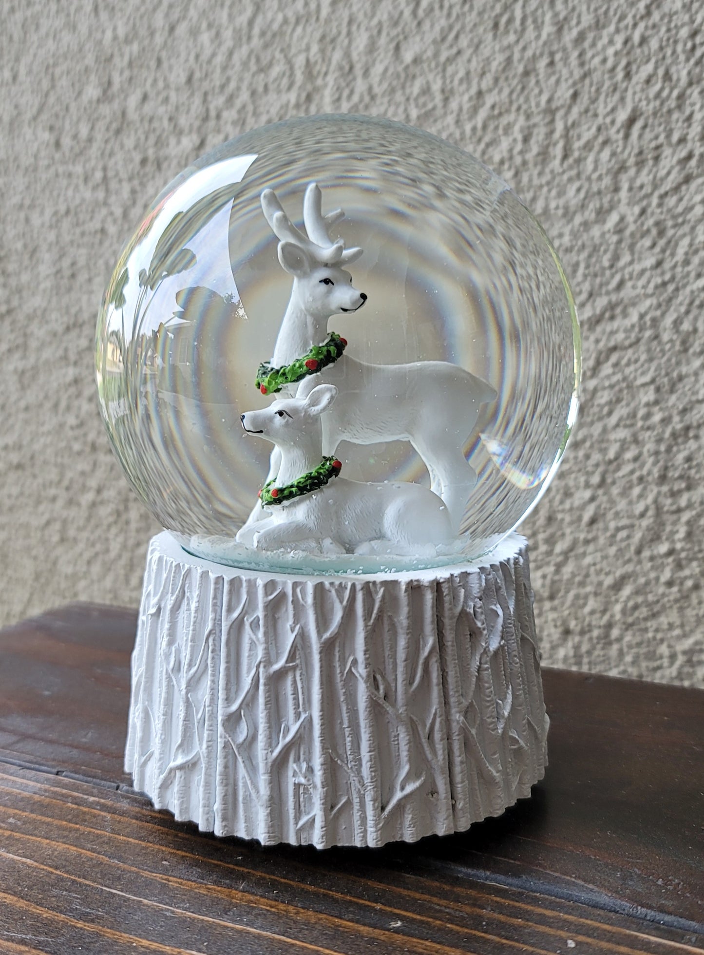 Deer Snow Globe