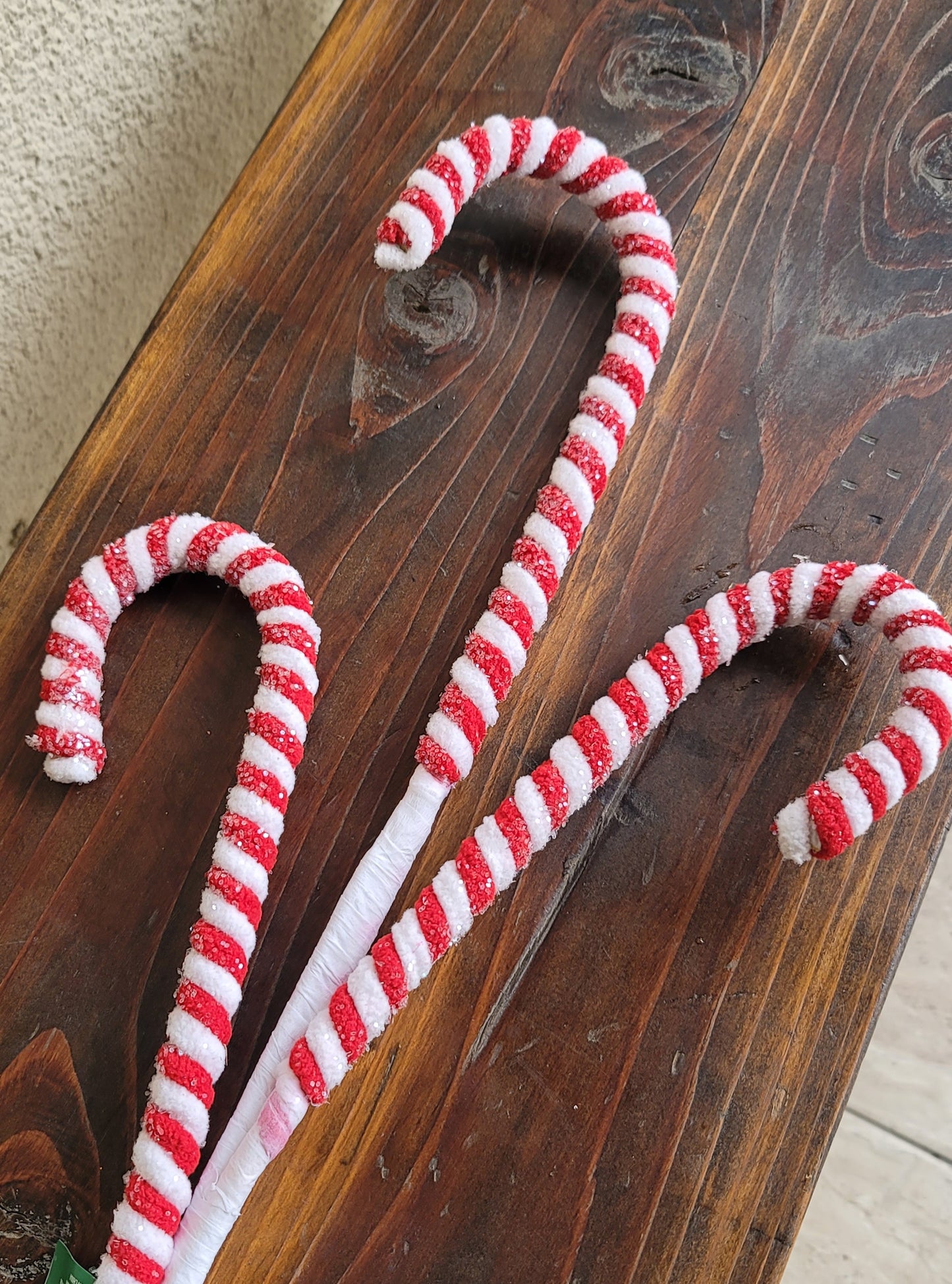 Set of 3 Candy Cane