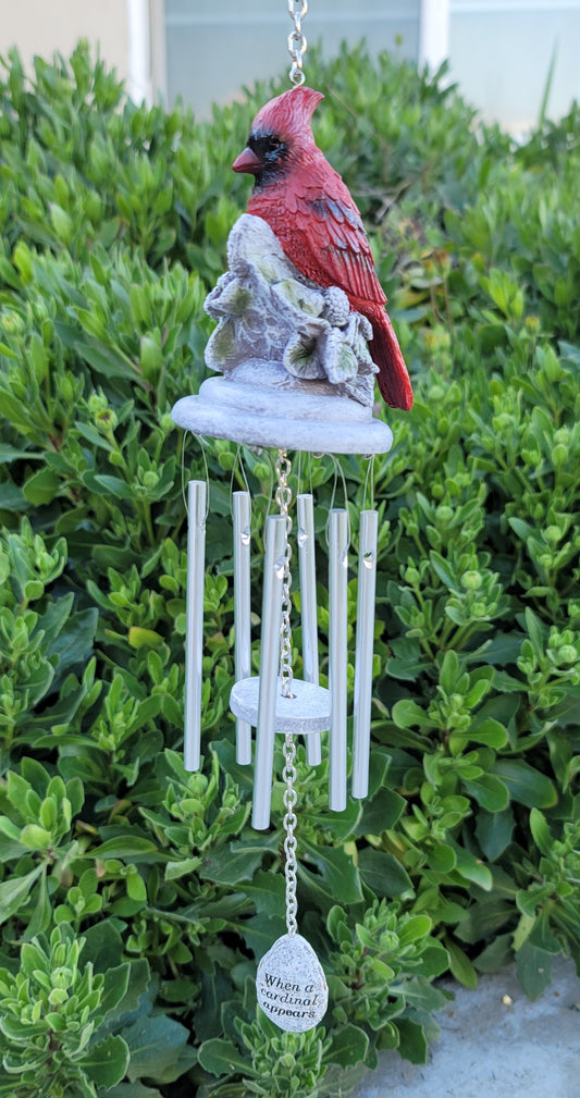 Cardinal Windchime