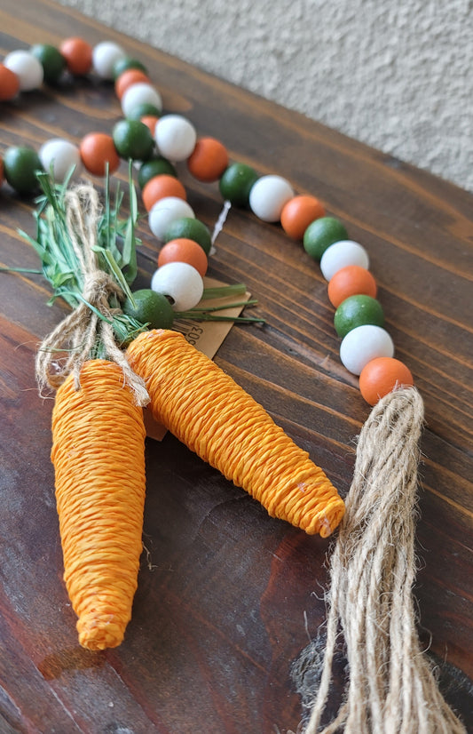 Carrot Bead Garland