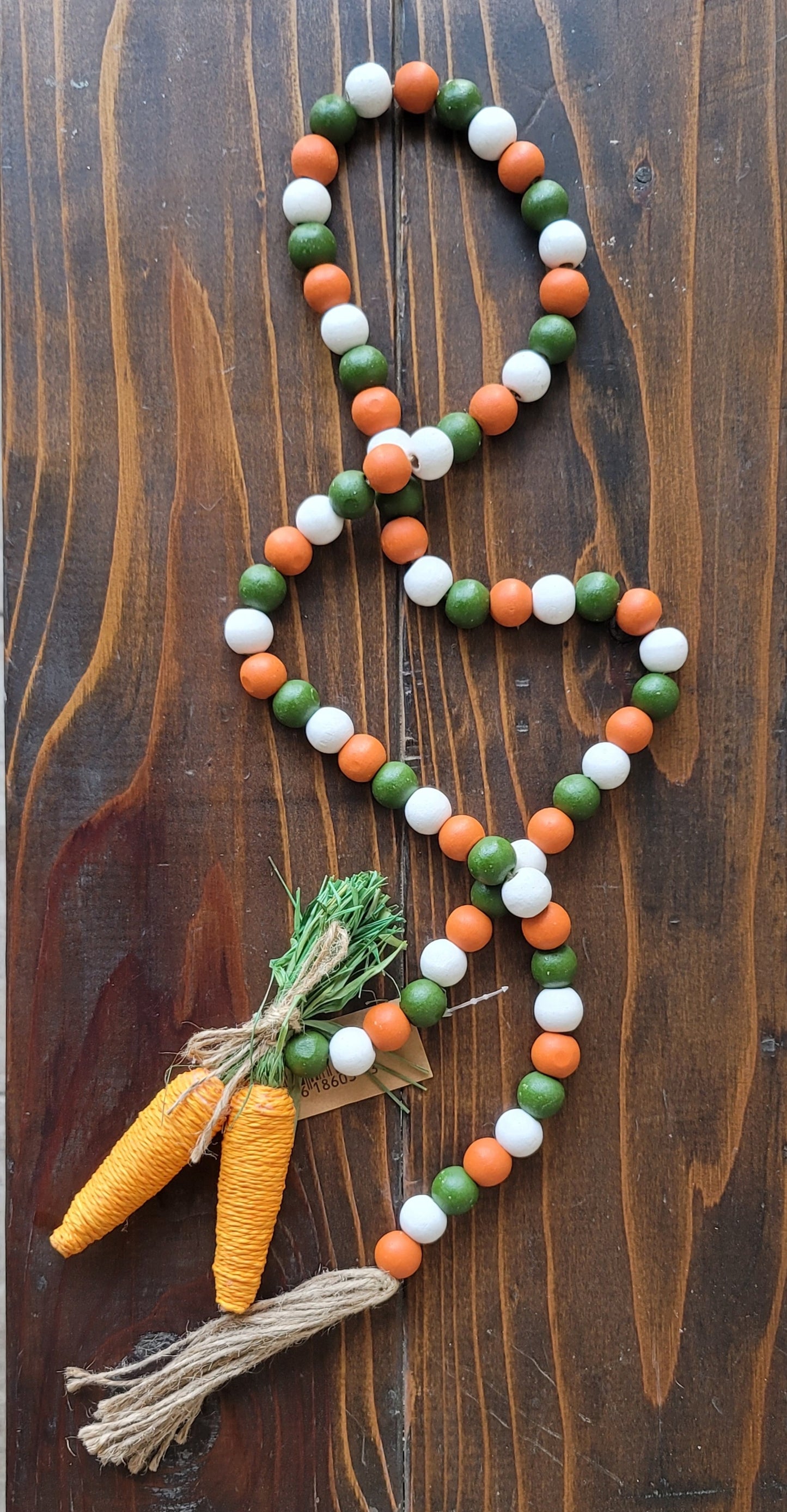 Carrot Bead Garland