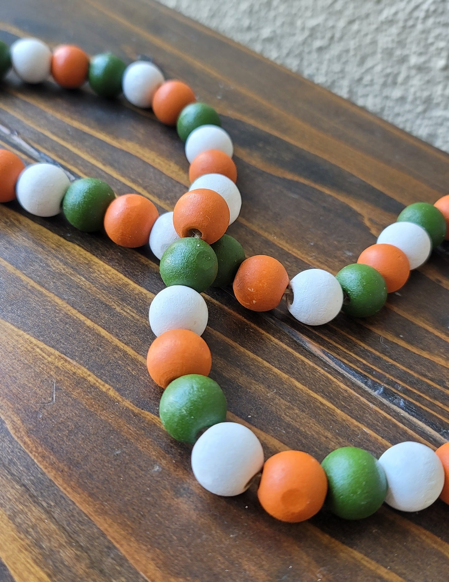 Carrot Bead Garland