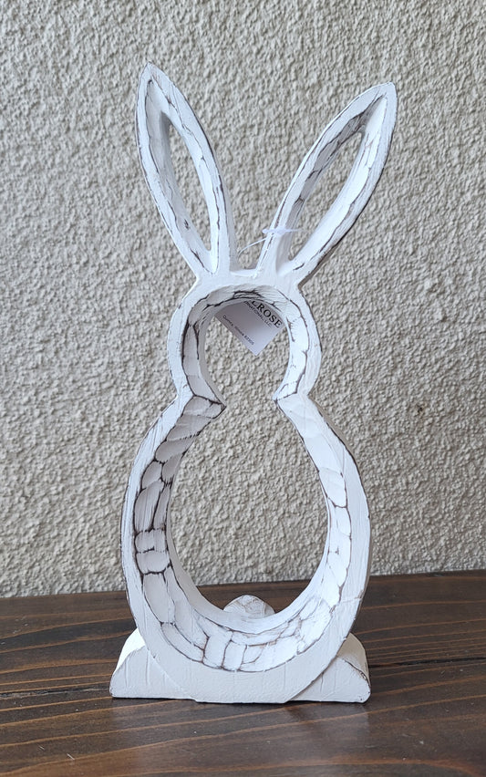 Whitewash Bunny Outline