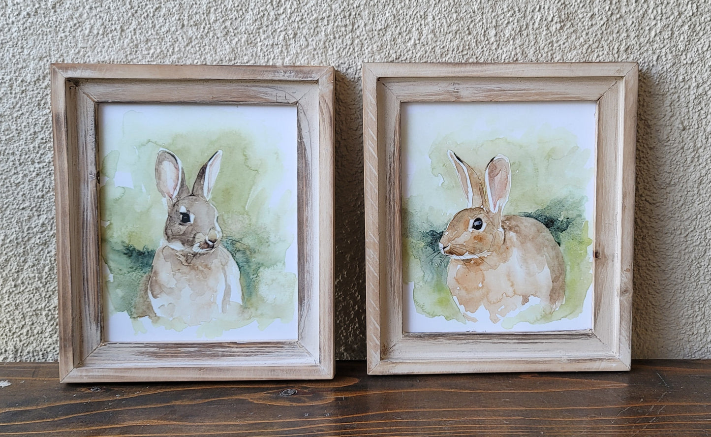 Field Bunny Wall Art