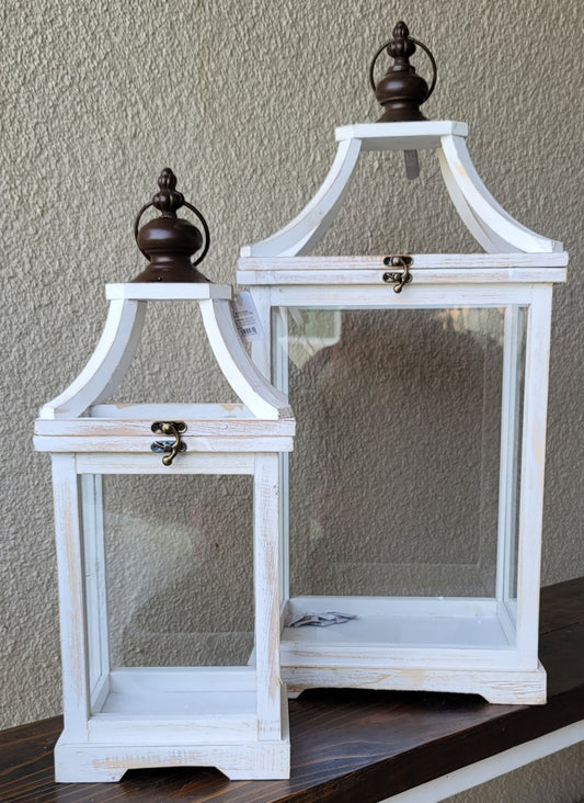 Whitewash Lanterns